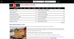 Desktop Screenshot of factorybrandoutlets.com